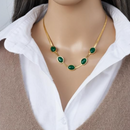 Set Collar Pendientes y Pulseras Esmeralda - QuieroMás Magazine