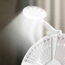 Ventilador Plegable Recargable USB con Humidificador Lámpara y Altura Ajustable - QuieroMás Magazine