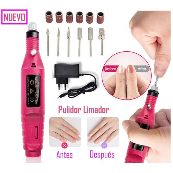 Kit Pulidor de Uñas Pedicure Manicure PR - QuieroMás Magazine