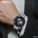 Reloj JoeFox Doble Hora Dorado 2019BG-6 - QuieroMás Magazine