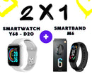 Compra 1 y llévate 2 - Smartwatch Y68 + Smartband M7 Smartwatch Y68 + Smartband M7 - QuieroMás Magazine