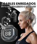 Audífonos futuristas VP-019 con pantalla LED - QuieroMás Magazine