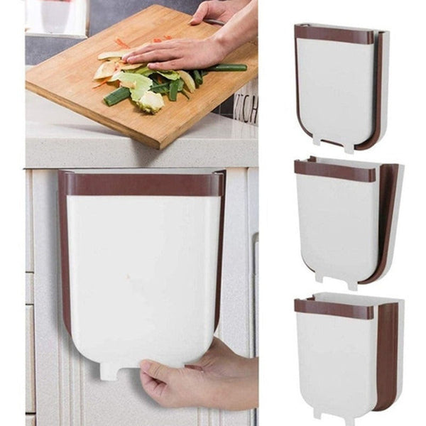 Caneca de Basura Plegable: Tu Ayudante de Cocina Espacial. - QuieroMás Magazine