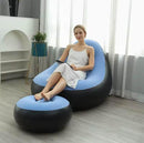 Sillon Puff Inflable Reclinable X 2 Piezas