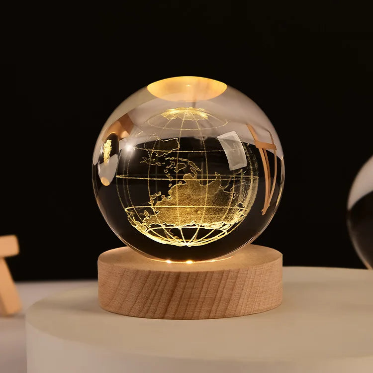 ESFERA DE CRISTAL 3D - QuieroMás Magazine