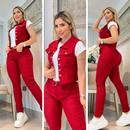 Conjunto de Tres Piezas Chaleco - QuieroMás Magazine