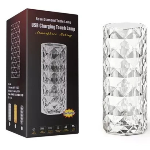 Lámpara de Cristal 3D - QuieroMás Magazine
