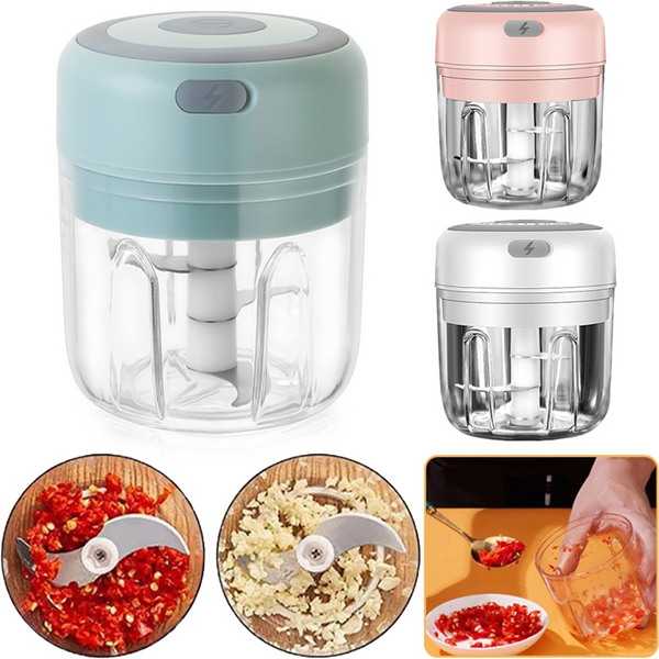 MINI PICADOR TRITURADOR ALIMENTOS - QuieroMás Magazine