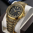 Luxury™ Reloj Suizo de Lujo en Oro con Detalles - Edición Limitada