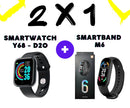 Compra 1 y llévate 2 - Smartwatch Y68 + Smartband M7 Smartwatch Y68 + Smartband M7 - QuieroMás Magazine