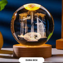 Lampara Cristal 3D - QuieroMás Magazine