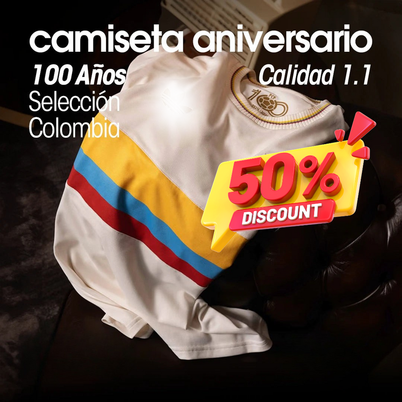 CAMISETA COLOMBIA + GORRA PREMIUM