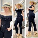 Enterizo en Scuba Crepe - QuieroMás Magazine