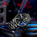 JR2081-2 AZUL RELOJ HOMBRE GIRATORIO - QuieroMás Magazine