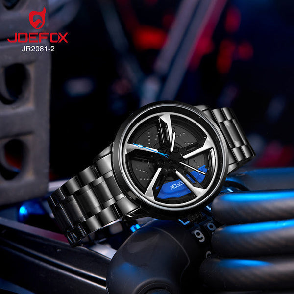 JR2081-2 AZUL RELOJ HOMBRE GIRATORIO - QuieroMás Magazine