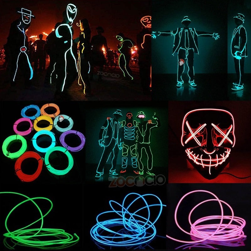 Cable De Luz Led Neón 3 Metros Decoració - QuieroMás Magazine