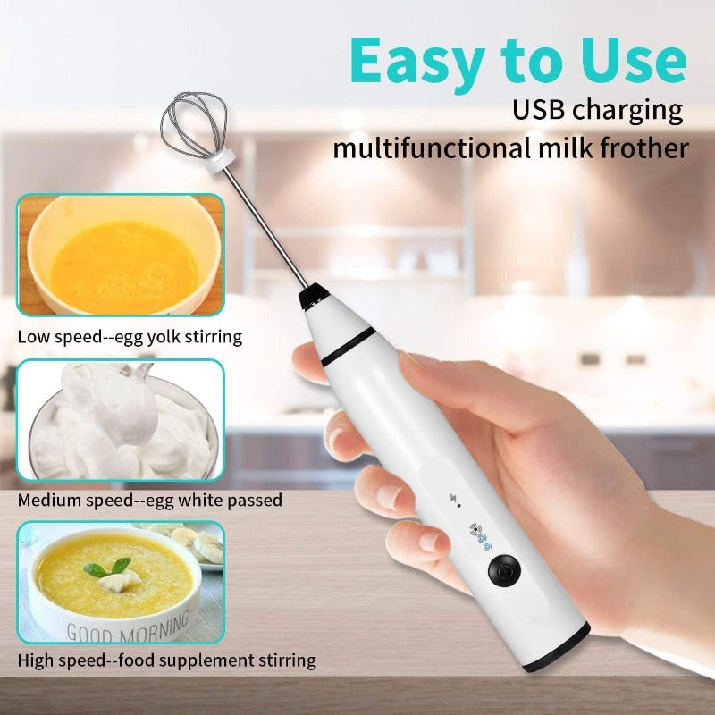 Batidora Eléctrica Espumadora de Leche - QuieroMás Magazine