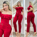 Enterizo en Scuba Crepe - QuieroMás Magazine