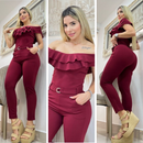 Enterizo en Scuba Crepe - QuieroMás Magazine