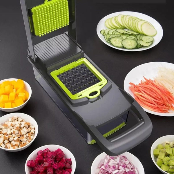 PICADOR MULTIFUNCIONAL7 EN 1 CortMax + 7 Láminas e 3 BRINDES - QuieroMás Magazine