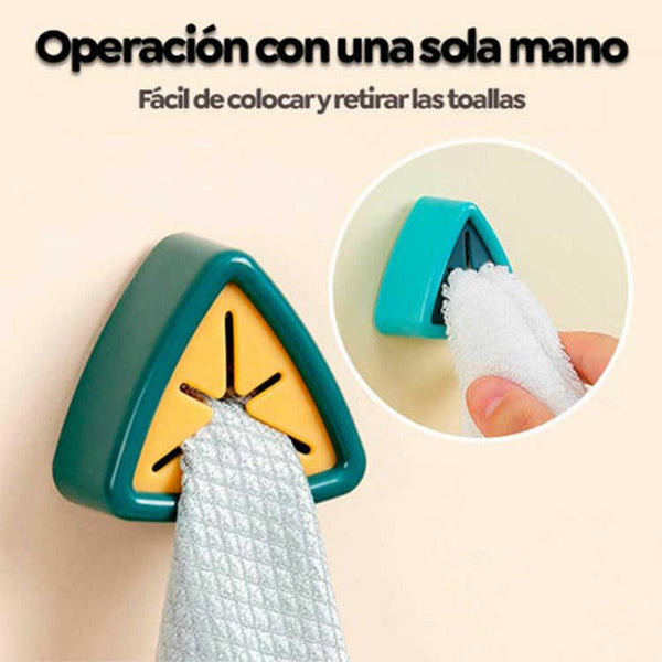 Soportes Gancho Toallero Cocina X4 - QuieroMás Magazine