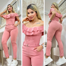 Enterizo en Scuba Crepe - QuieroMás Magazine