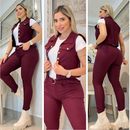 Conjunto de Tres Piezas Chaleco - QuieroMás Magazine