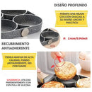 MultiChef | Sartén antiadherente 4 puestos - QuieroMás Magazine