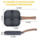 MultiChef | Sartén antiadherente 4 puestos - QuieroMás Magazine