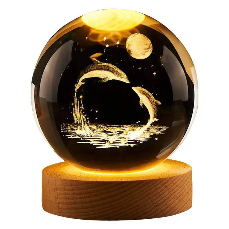 ESFERA DE CRISTAL 3D - QuieroMás Magazine