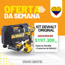 KIT DEWALT ORIGINAL: Taladro de Alto Impacto + 28 ACCESORIOS + 2 BATERIAS DE REGALO - QuieroMás Magazine