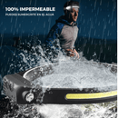 Linterna Frontal Recargable TechLaser™ - QuieroMás Magazine