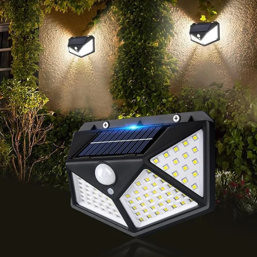 Lámpara Solar LED con Sensor de Movimiento - QuieroMás Magazine