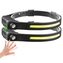 Linterna Frontal Recargable TechLaser™ - QuieroMás Magazine