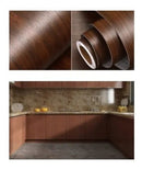 Rollo Vinil Adhesivo Texturizado Madera de 10 Metros