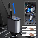 ULTIMAS 13 UNIDADES | Cargador Retráctable de Carro BatteryMax® 4 en 1