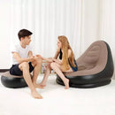Sillon Puff Inflable Reclinable X 2 Piezas