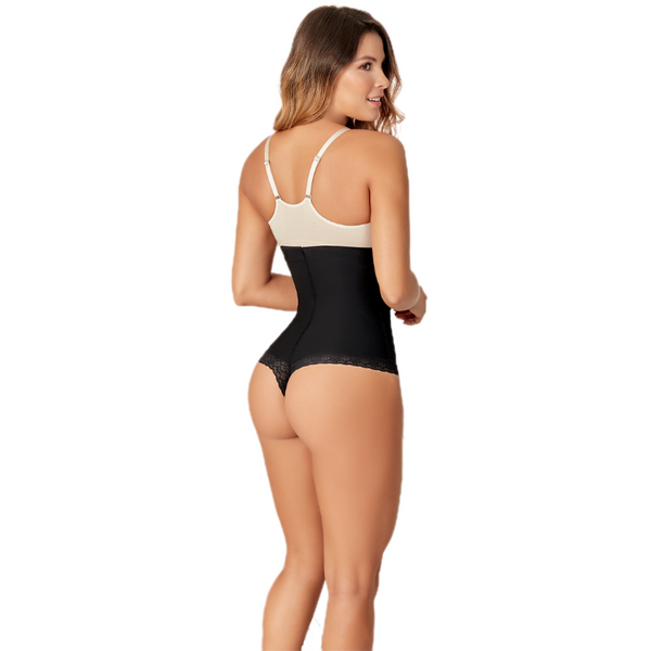 Panty Tipo Tanga de Talle Alto Invisible Piel de Mujer - QuieroMás Magazine