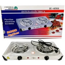 Estufa Eléctrica Dos Puestos - QuieroMás Magazine