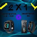 Compra 1 y llévate 2 - Smartwatch Y68 + Smartband M7 Smartwatch Y68 + Smartband M7 - QuieroMás Magazine