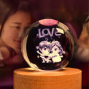 ESFERA DE CRISTAL 3D - QuieroMás Magazine