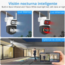 CAMARA DE SEGURIDAD X2-ROTACION 360°-90° - QuieroMás Magazine