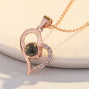 [Ultimas 9 unidades] Collar Te amo 100 idiomas™ | Oro Rosé y Plata 925 - QuieroMás Magazine