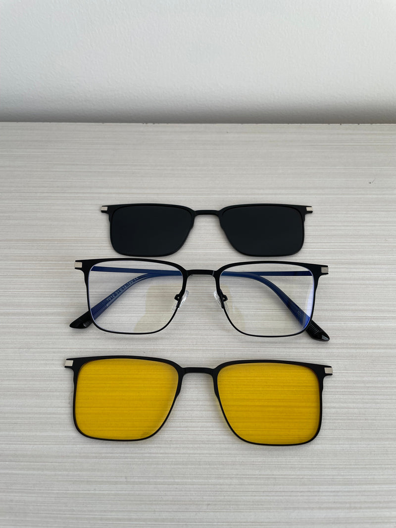 LENTES DE TITANIO 3 EN 1