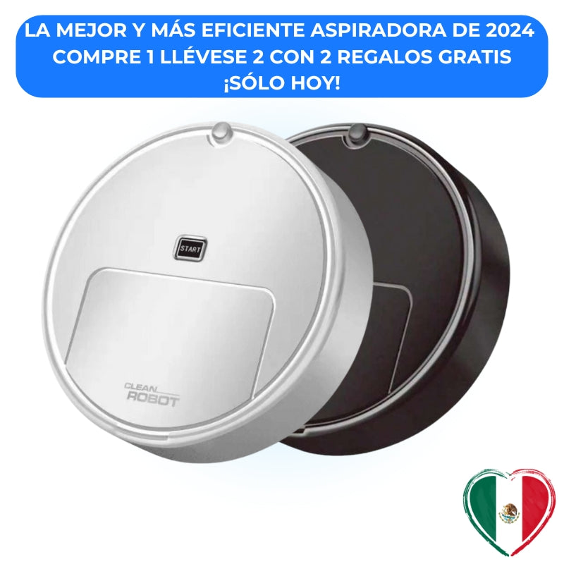 Mini robot aspirador 2 en 1 - COMPRE 1 LLÉVESE 2 MÁS 2 REGALOS SORPRESA - ¡¡¡SÓLO HOY!!! - QuieroMás Magazine