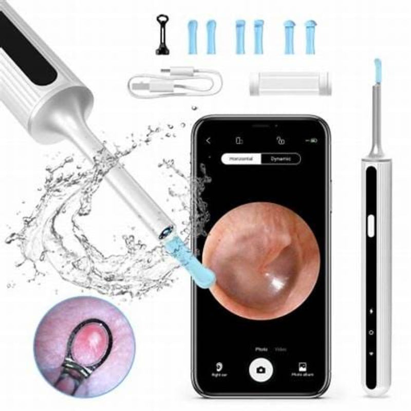 KIT 8 PIEZAS | LimpiaOídos Ultra™ con Cámara HD - La Solución Definitiva para tus Oídos 👂🌟 - QuieroMás Magazine