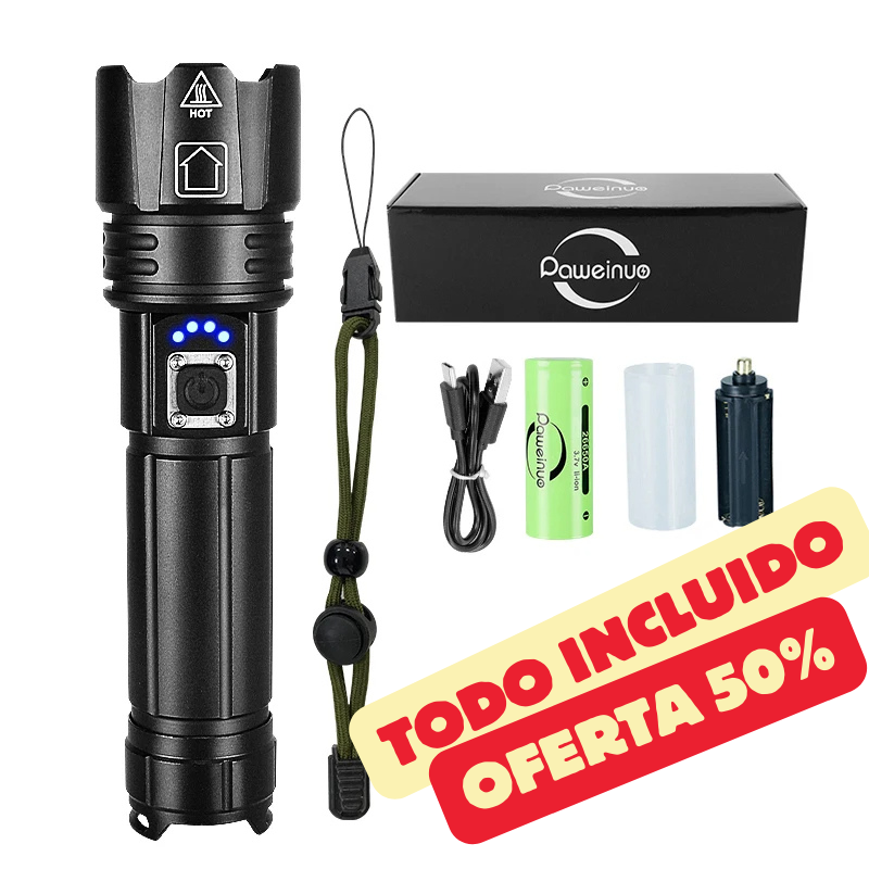 Set Linterna Táctica Laser - Military™ - QuieroMás Magazine
