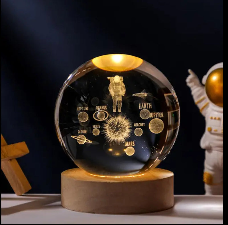 ESFERA DE CRISTAL 3D - QuieroMás Magazine
