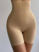 FAJA SHORT ELÁSTICA BEIGE - QuieroMás Magazine