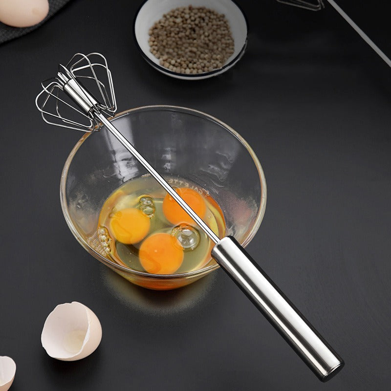 Batidor Manual de Acero Inoxidable - QuieroMás Magazine